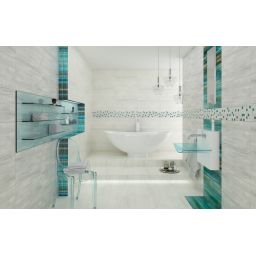 Paradyż Laterizio mozaika ścienna 29,8x29,8 cm cięta mix kolorów