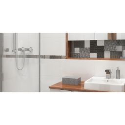 Paradyż Melby listwa ścienna 4,8x40 cm mix kolorów