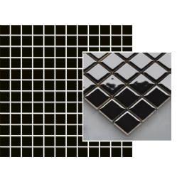 Paradyż Altea mozaika ścienno-podłogowa 29,8x29,8 cm prasowana czarny poler