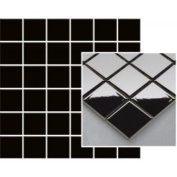 Paradyż Altea mozaika ścienno-podłogowa 29,8x29,8 cm prasowana czarna