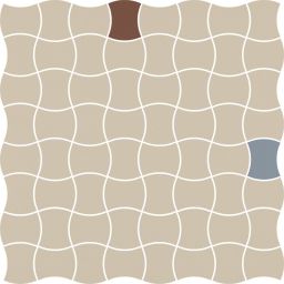 Paradyż Modernizm mozaika ścienno-podłogowa 30,9x30,9 cm prasowana mix A