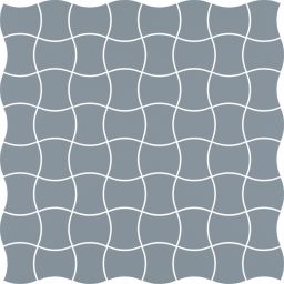 Paradyż Modernizm mozaika ścienno-podłogowa 30,9x30,9 cm prasowana niebieska