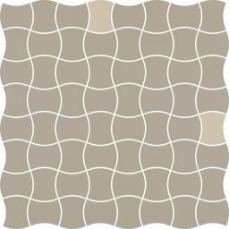 Paradyż Modernizm mozaika ścienno-podłogowa 30,9x30,9 cm prasowana mix B szara