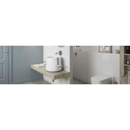 Paradyż Neve płytka ścienna 75x25 cm biała