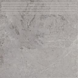 Paradyż Track stopnica 30x30 cm prosta grys szary mat