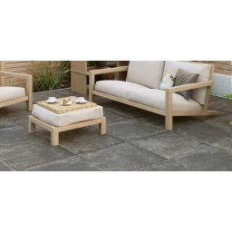 Paradyż Path płytka podłogowa 59,5x59,5 cm tarasowa antracytowy mat