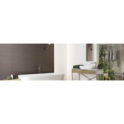 Paradyż Pure City dekor ścienny 29,8x89,8 cm STR B grafitowy mat