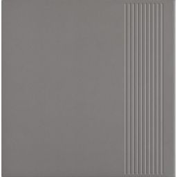 Paradyż Bazo stopnica 30x30 cm prosta monokolor czarny mat