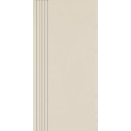 Paradyż Intero stopnica 29,8x59,8 cm prosta nacinana biały mat