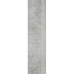 Paradyż Scratch stopnica 119,8x29,8 cm szara
