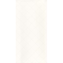 Paradyż Tonnes płytka ścienna 30x60 cm kratka biały poler