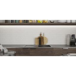 Paradyż Scandiano Bianco płytka elewacyjna 24x6,5 cm biała