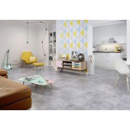 Paradyż Scratch płytka ścienno-podłogowa 59,8x59,8 cm półpoler biała