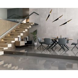 Paradyż Space płytka ścienno-podłogowa 89,8x89,8 cm szara