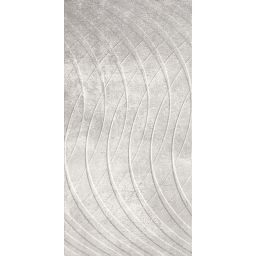 Paradyż Harmony płytka ścienna 30x60 cm STR motyw B szara