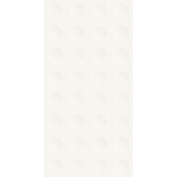 Paradyż Modul płytka ścienna 30x60 cm motyw C STR biała