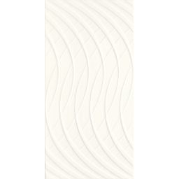 Paradyż Porcelano płytka ścienna 30x60 cm STR biała