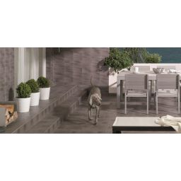 Paradyż Taurus cokół podłogowy 8,1x30 cm lewy dwuelementowy grys szary