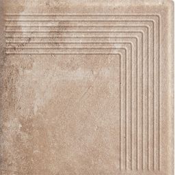 Paradyż Scandiano stopnica 30x30 cm narożna STR ochra mat