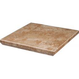 Paradyż Ilario stopnica 33x33 cm STR narożna kapinos ochra mat