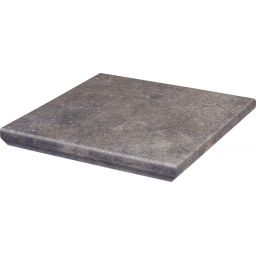 Paradyż Viano stopnica 33x33 cm STR narożna kapinos grys szary mat