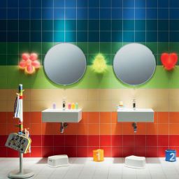 Tubądzin Pastel Turkusowy Mat płytka ścienna 20x20 cm