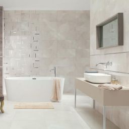 Tubądzin Muse ivory Lap płytka podłogowa 59,8x59,8 cm