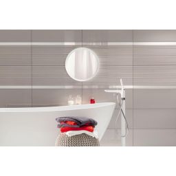 Tubądzin Abisso white 7x7 listwa ścienna 74,8x7,2 cm