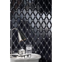 Tubądzin Abisso white 7x7 listwa ścienna 74,8x7,2 cm