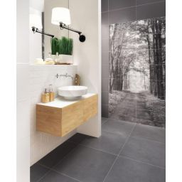 Tubądzin All in white 6 STR płytka ścienna 23,7x7,8 cm