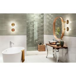 Tubądzin Brass white płytka ścienna 29,8x74,8 cm