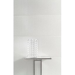 Tubądzin Coma white dekor ścienny 89,8x32,8 cm