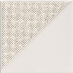 Tubądzin Reflection dekor ścienny 14,8x14,8 cm biała