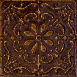 Tubądzin Tinta brown dekor ścienny 14,8x14,8 cm