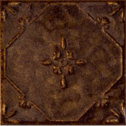 Tubądzin Tinta brown dekor ścienny 14,8x14,8 cm