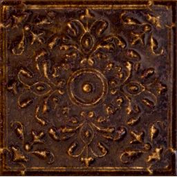 Tubądzin Tinta brown dekor ścienny 14,8x14,8 cm