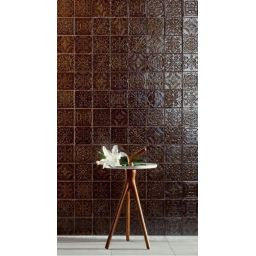 Tubądzin Tinta brown dekor ścienny 14,8x14,8 cm
