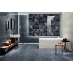 Tubądzin Grunge blue płytka ścienna 89,8x32,8 cm 