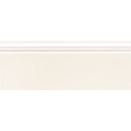 Tubądzin Royal Place listwa ścienna 29,8x11,5 cm biała