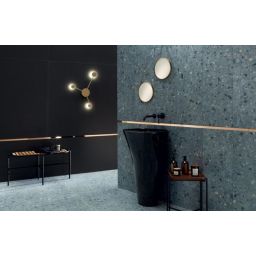 Tubądzin Macchia blue płytka ścienna 89,8x32,8 cm