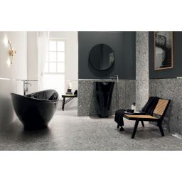 Tubądzin Macchia graphite płytka ścienna 89,8x32,8 cm