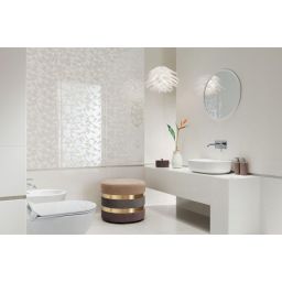 Tubądzin Modern Pearl white płytka ścienna 29,8x59,8 cm 