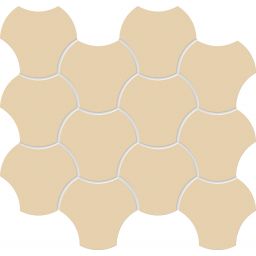 Tubądzin Cielo e Terra mozaika 34,3x29,8 cm beżowa