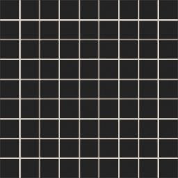 Tubądzin Pastel mozaika 30,1x30,1 cm czarna