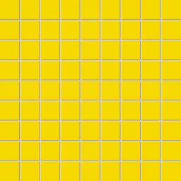 Tubądzin Pastel mozaika 30,1x30,1 cm żółta