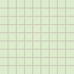 Tubądzin Pastel mozaika 30,1x30,1 cm zielona