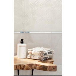 Tubądzin Muse Ivory płytka ścienna 29,8x59,8 cm beżowy połysk