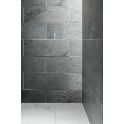 Tubądzin Organic Matt grey STR płytka ścienna 16,3x44,8 cm