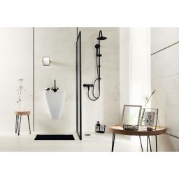 Tubądzin Organic Matt white płytka ścienna 16,3x44,8 cm