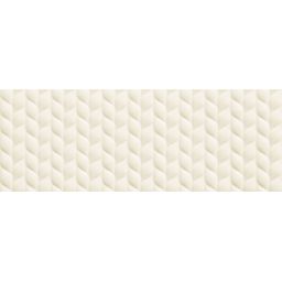 Tubądzin House of Tones white B STR płytka ścienna 89,8x32,8 cm
